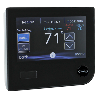 Carrier® Controls and Thermostats – Best Heating & Cooling